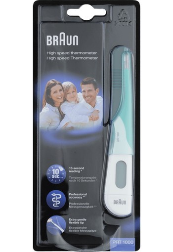 Braun High Speed Thermometer PRT1000