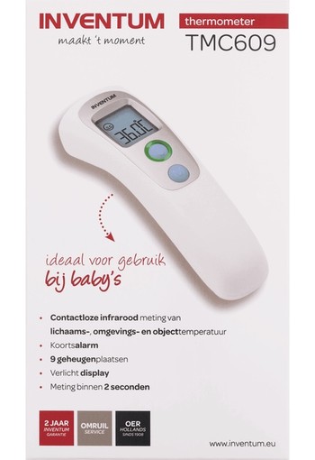 Inventum TMC609 Contactloze Infrarood Lichaamsthermometer