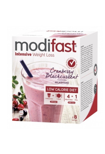 Modifast Intensive milkshake cranberry (440 gram)