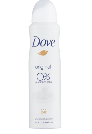 Dove Deodorant spray original 0% (150 ml)