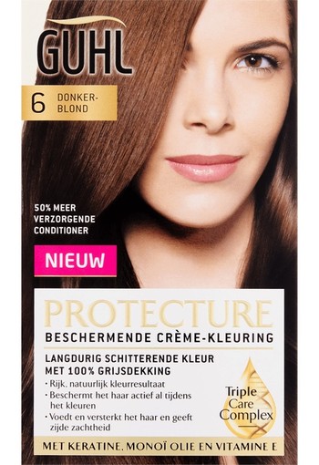 Guhl Beschermende cremekleur 6 donkerblond (1 set)