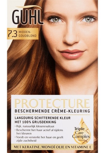 Guhl Beschermende cremekleur 7.3 mid goudblond (1 set)