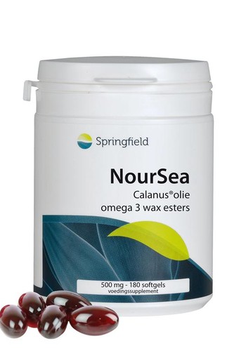 Springfield NourSea calanusolie omega 3 wax esters (180 Softgels)
