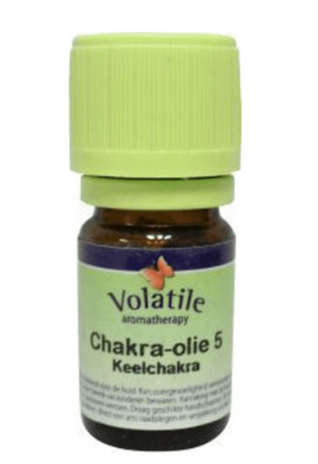 Volatile Chakra olie 5 keel puur (5 Milliliter)