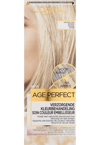 L’Oréal Paris Age Perfect Color Age Perfect Verzorgende Kleurbehandeling - Nuance Van Goud