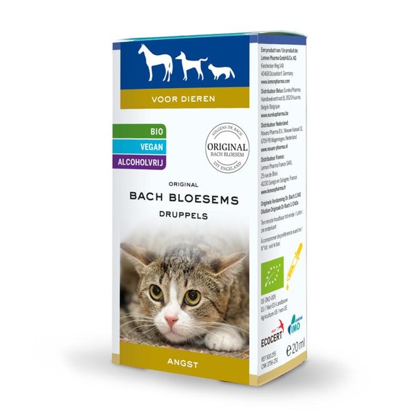 Lemonpharma Bach Bach bloesem dier angst bio (20 Milliliter)