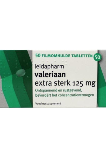 Leidapharm Valeriaanextract 125mg (50 Tabletten)
