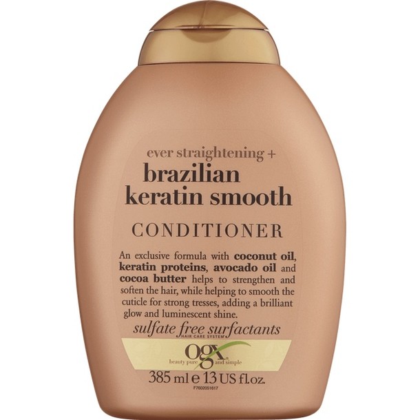 OGX Brazilian Keratin Smooth Conditioner 385 ml