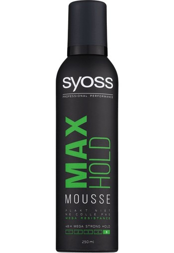 Syoss Max Hold haarmousse (250 ml)