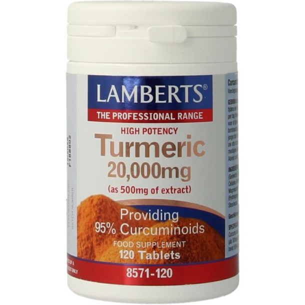 Lamberts Curcuma 20.000mg (turmeric) (120 Tabletten)