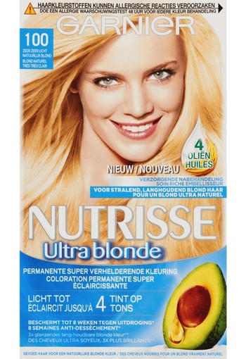 Garnier Nutrisse 100 truly blond camomille (1 set)