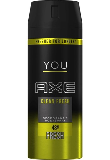 AXE Deodorant spray clean fresh (150 ml)