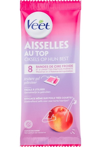Veet Waxstrips Oksels Op Hun Best 8 st. wax