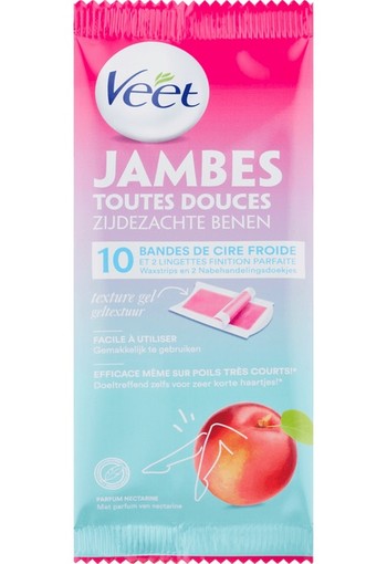Veet Waxstrips Zijdezachte Benen 10 stuks wax
