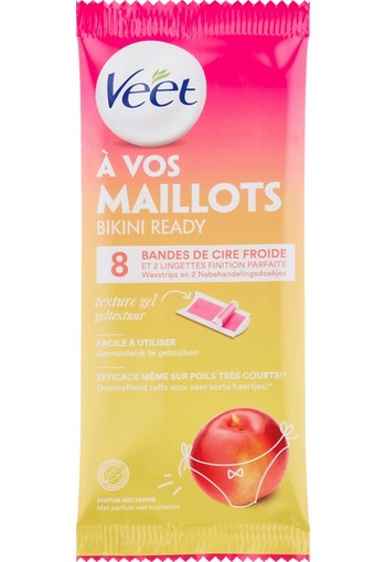 Veet Waxstrips Bikini Ready 8 stuks wax