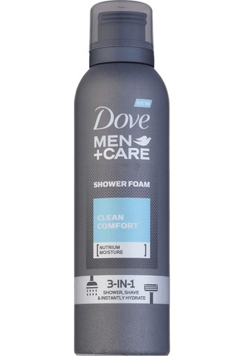 Dove Shower foam mousse clean comfort (200 ml)
