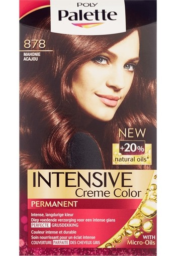 Poly Palette Intensive Crème Coloration 878 Mahonie 115 ml