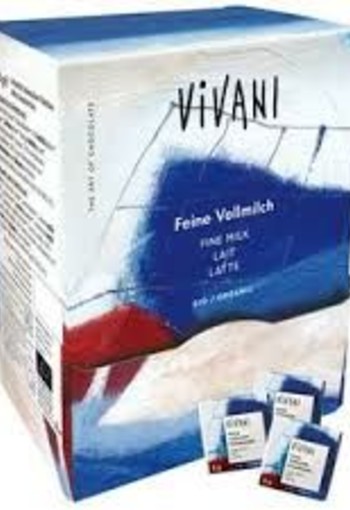 Vivani Chocolade naps melk 5 gram (200 Stuks)
