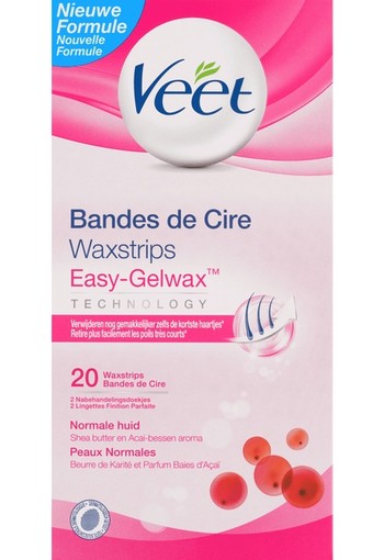 Veet Kou­de was­strips nor­ma­le huid 20 stuks