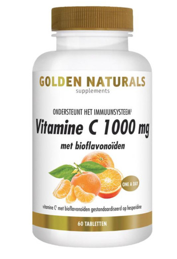 Golden Naturals Vitamine C 1000 bioflavonoiden (60 Tabletten)