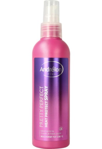Andrelon Haarspray pink heat protection (200 ml)