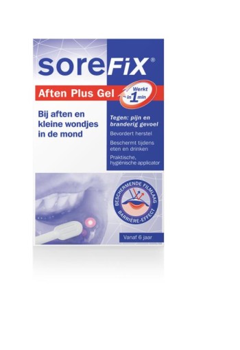 Sorefix Aften plus gel  (7 ml)