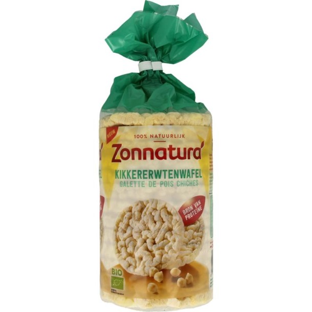 Zonnatura Kikkererwtenwafel bio (100 Gram)