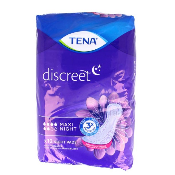 Tena Lady discreet maxi night (12 Stuks)