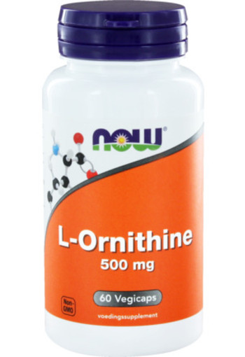 Now L-ornithine 500 Mg 60ca
