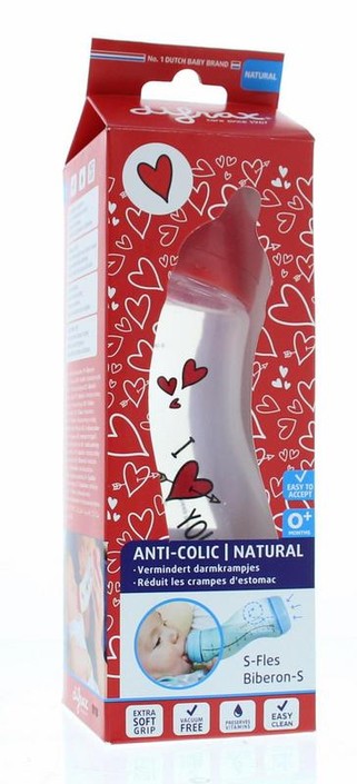 Difrax S-flex anticolic I love (1 Stuks)