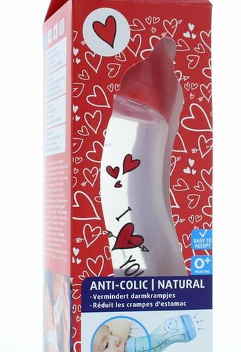 Difrax S-flex anticolic I love (1 Stuks)