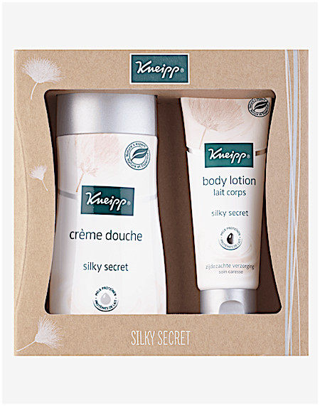 Kneipp Silky Secret Crème Douche & Body Lotion Set 275 GR