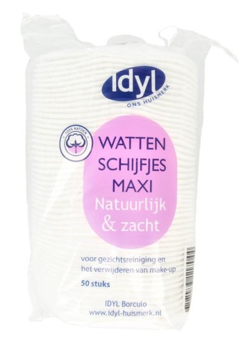 Idyl Wattenschijfjes maxi (50 Stuks)