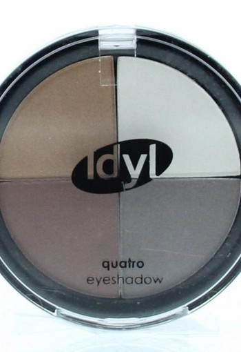 Idyl Eyeshadow quatro CES 105 bruin/grijs/wit (1 Stuks)