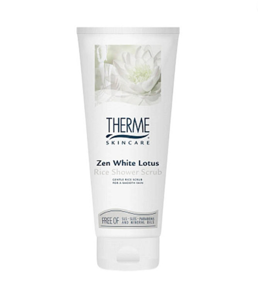 Therme Zen white lotus scrub rice (200 ml)