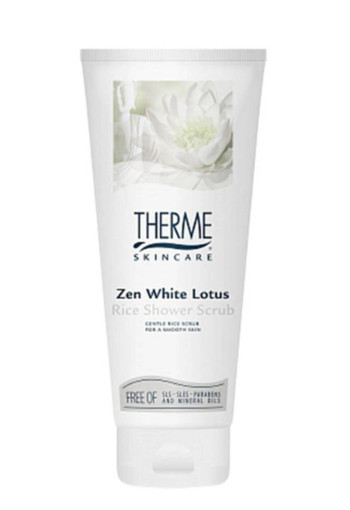 Therme Zen white lotus scrub rice (200 ml)