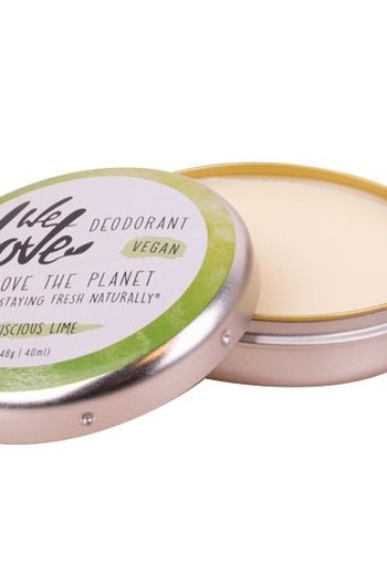 We Love The planet 100% natural deodorant luscious lime (48 Gram)