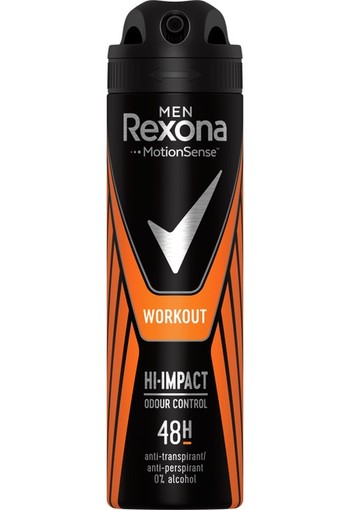 Rexona Deodorant spray workout high impact (150 ml)