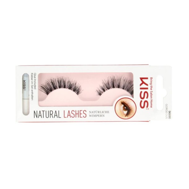 Kiss Kunstwimpers natural gorgeous (1 Set)