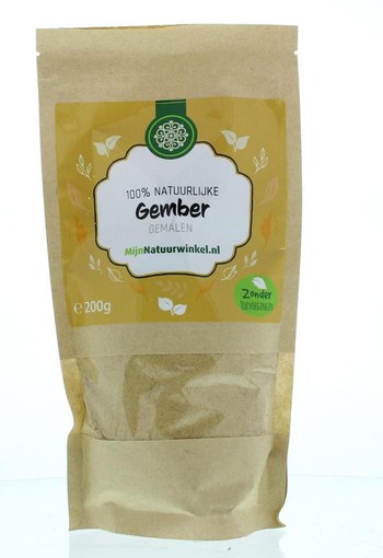 Mijnnatuurwinkel Gember gemalen (200 Gram)