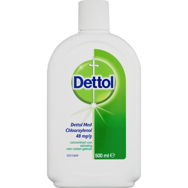 Dettol Brown liquid ontsmetting (500 ml)