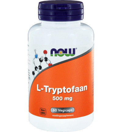 Now L-tryptofaan 500 Mg 60sft