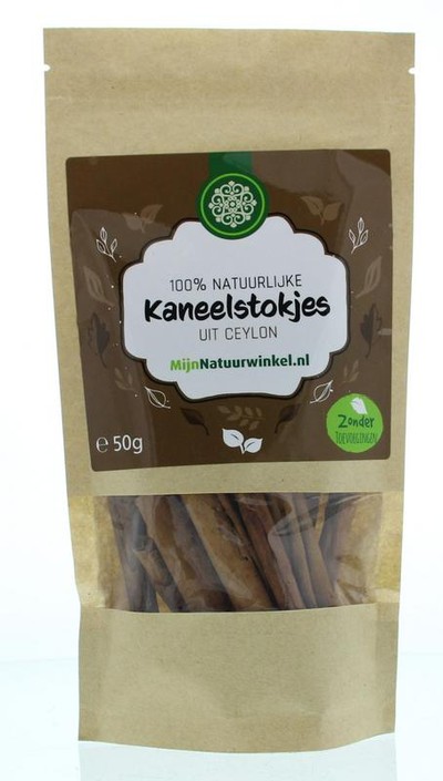 Mijnnatuurwinkel Kaneelstokjes uit Ceylon (50 Gram)