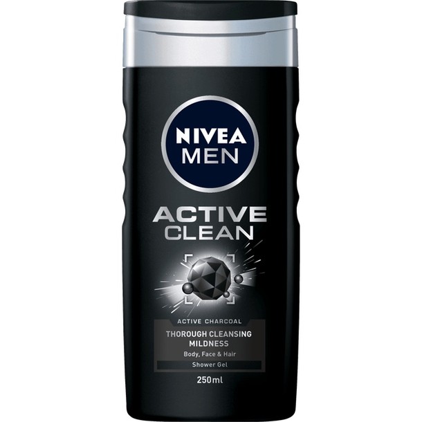 Nivea Men douche active clean (250 ml)