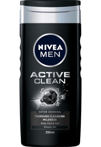 Nivea Men douche active clean (250 ml)