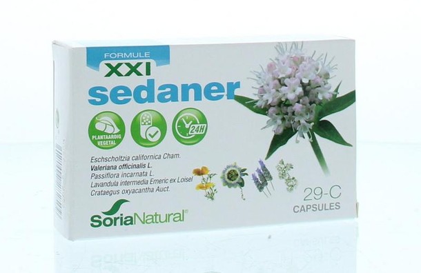 Soria Natural Sedaner XXI 29-C (30 Capsules)