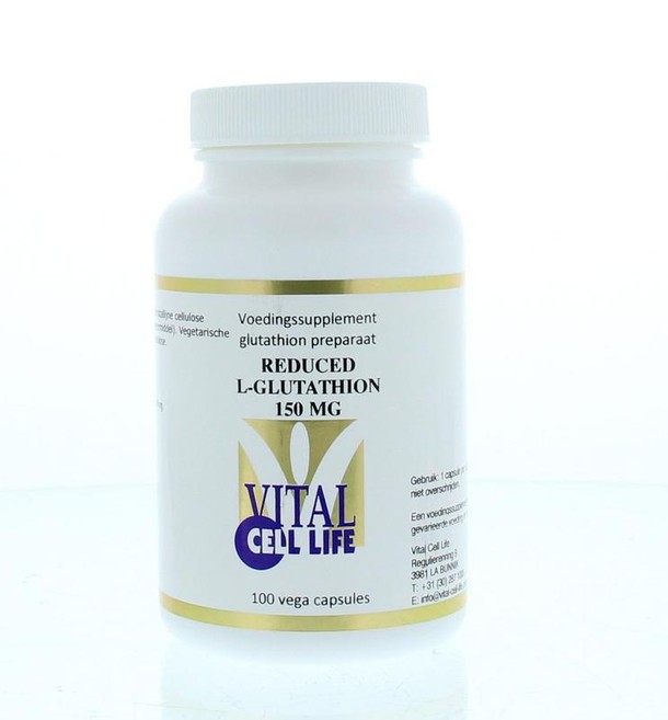 Vital Cell Life Reduced L-Glutathion 150mg (100 Capsules)