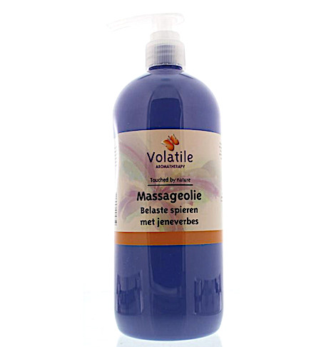 Volatile Massageolie belaste spieren (1 Liter)