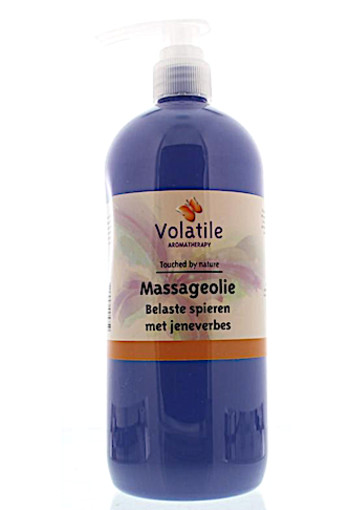 Volatile Massageolie belaste spieren (1 Liter)