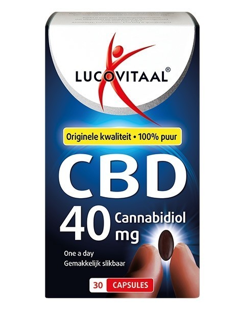 Lucovitaal CBD 40 mg (30 capsules)